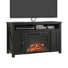 Farmington Electric Fireplace TV Console for TVs up to 50", Black Oak - Black Oak