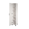 Callahan 16" Utility Storage Cabinet, Ivory Oak - Ivory Oak - N/A