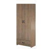 2 Door 1 Drawer Storage Cabinet, Rustic Oak - Rustic Oak - N/A