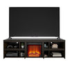 Miles Fireplace TV Stand for TVs up to 70", Espresso - Espresso - N/A