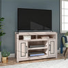 Cedar Ridge TV Stand for TVs up to 48", Rustic White - Rustic White - N/A