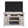 Cedar Ridge TV Stand for TVs up to 48", Rustic White - Rustic White - N/A