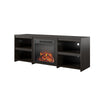 Alan View Fireplace TV Stand for TVs up to 65", Espresso - Espresso - N/A