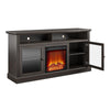 Chicago Fireplace TV Stand for TVs up to 65", Espresso - Espresso - N/A