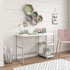 Sofia Kids Desk with Reversible Shelves - White - N/A