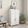 Kendall 24" 1 Drawer/2 Door Base Storage Cabinet, White - White