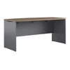 Pursuit U-Shaped Desk with Hutch Bundle - Rustic Oak - N/A