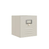 Ameriwood Home Metal Locker Storage Bins 3 Pack, Taupe - Taupe - N/A