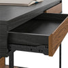 Reznor Computer Desk, Black Oak - Black Oak - N/A