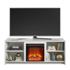 Mainstays Courtland Fireplace TV Stand for TVs up to 65", White - White