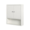 Lory Wall Cabinet, White - White - N/A