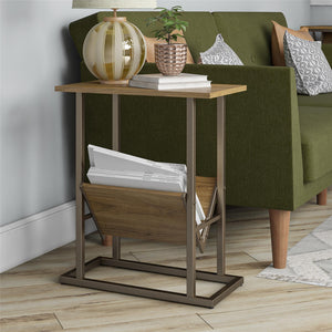 Regal End Table - Florence Walnut - N/A