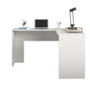 The Works L Desk, White - White - N/A