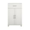 Callahan 24" 1 Drawer/2 Door Base Storage Cabinet - White - N/A