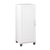 Kendall 16" Stackable Storage Cabinet, White - White