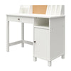 Abigail Kid's Desk with Chair - White