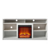 South Haven Fireplace TV Stand for TVs up to 65" - White - N/A