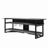 Quest Gaming TV Stand for TVs up to 65", Gray - Gray