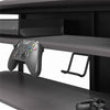Quest Gaming TV Stand for TVs up to 65", Gray - Gray