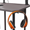 Quest Gaming L Desk with CPU Stand - Gray