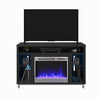 Lumina Fireplace TV Stand for TVs up to 48 - Black Oak - 46”-50”