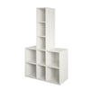 Tyler Kid's 9 Cube Storage - White