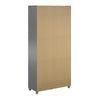 Camberly 36" Utility Storage Cabinet, Graphite Gray - Graphite Grey