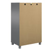 Camberly 2 Door/1 Drawer Storage Cabinet, Graphite Gray - Graphite Grey