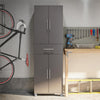 Camberly 4 Door/1 Drawer Storage Cabinet, Graphite Gray - Graphite Grey