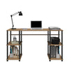 Condor Toolless Double Pedestal Computer Desk, Rustic Oak - Rustic Oak - N/A