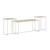 Dante Coffee and End Table Set, Natural - Natural - N/A
