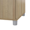 Lory 24" Utility Storage Cabinet, Natural - Natural