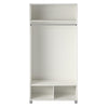 Lory 36" Wide Mudroom Cabinet - White - N/A
