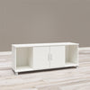 Lory Shoe Storage Bench - White - N/A