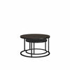 Camdale Nesting Coffee and End Table Bundle - Espresso