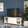 Farnsworth TV Stand for TVs up to 55" - Ivory Oak - N/A