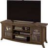 Oakridge TV Stand with Glass Doors for TVs up to 60", Brown Oak - Brown Oak - N/A