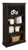 Alton Alley 4 Shelf Barrister Bookcase, Espresso - Espresso - N/A
